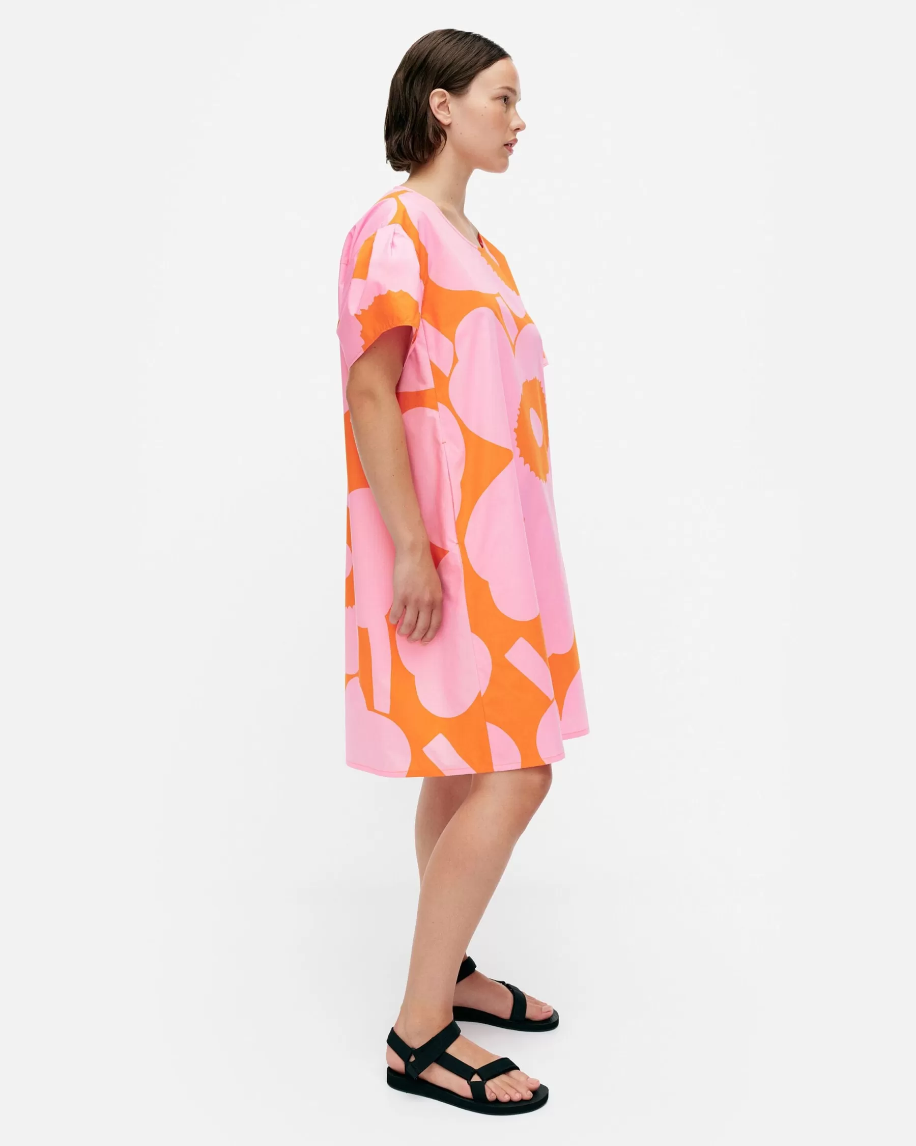 Cheap Marimekko Avomeri Unikko Puuvillapopliinimekko