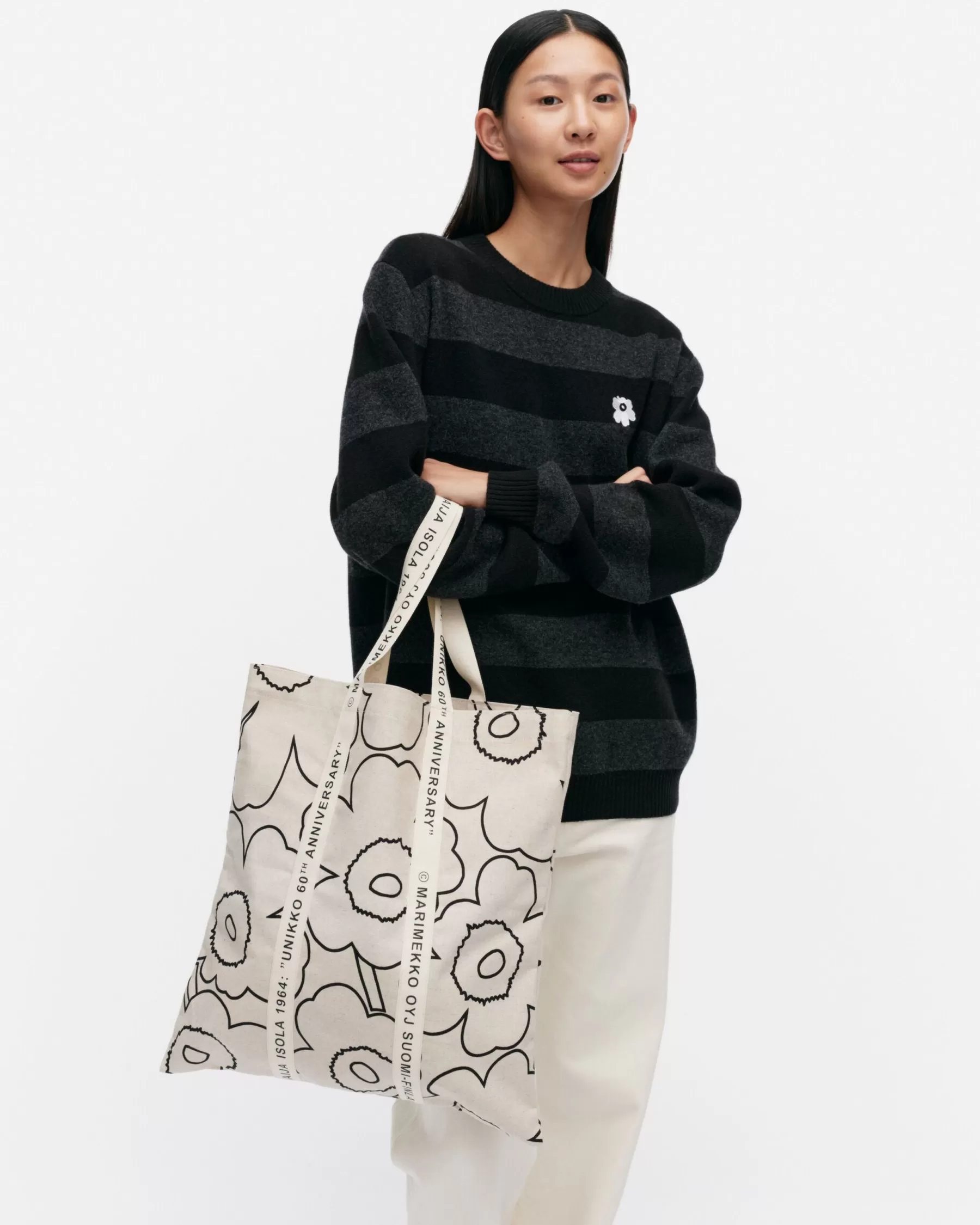 Sale Marimekko Carrier Midi Piirto Unikko Laukku