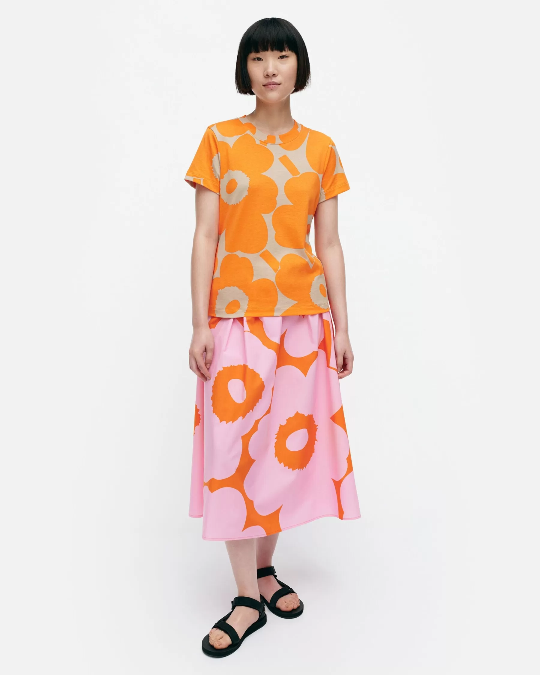 Online Marimekko Heleys Unikko T-Paita