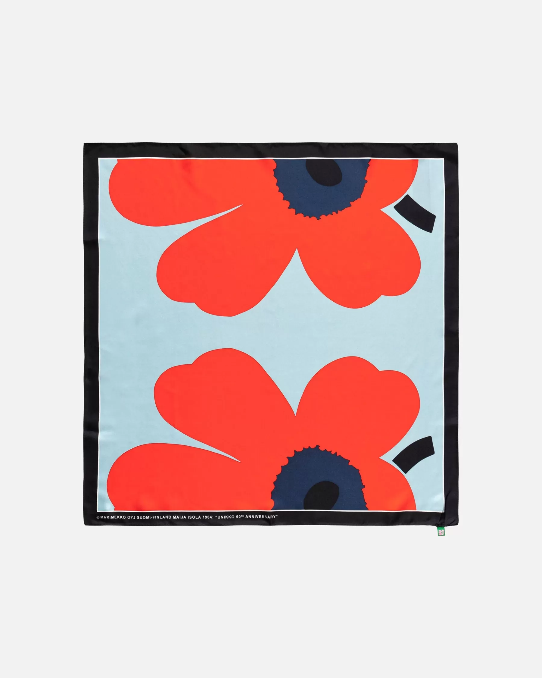 Online Marimekko Lauhtua Heijastus Unikko Silkkihuivi