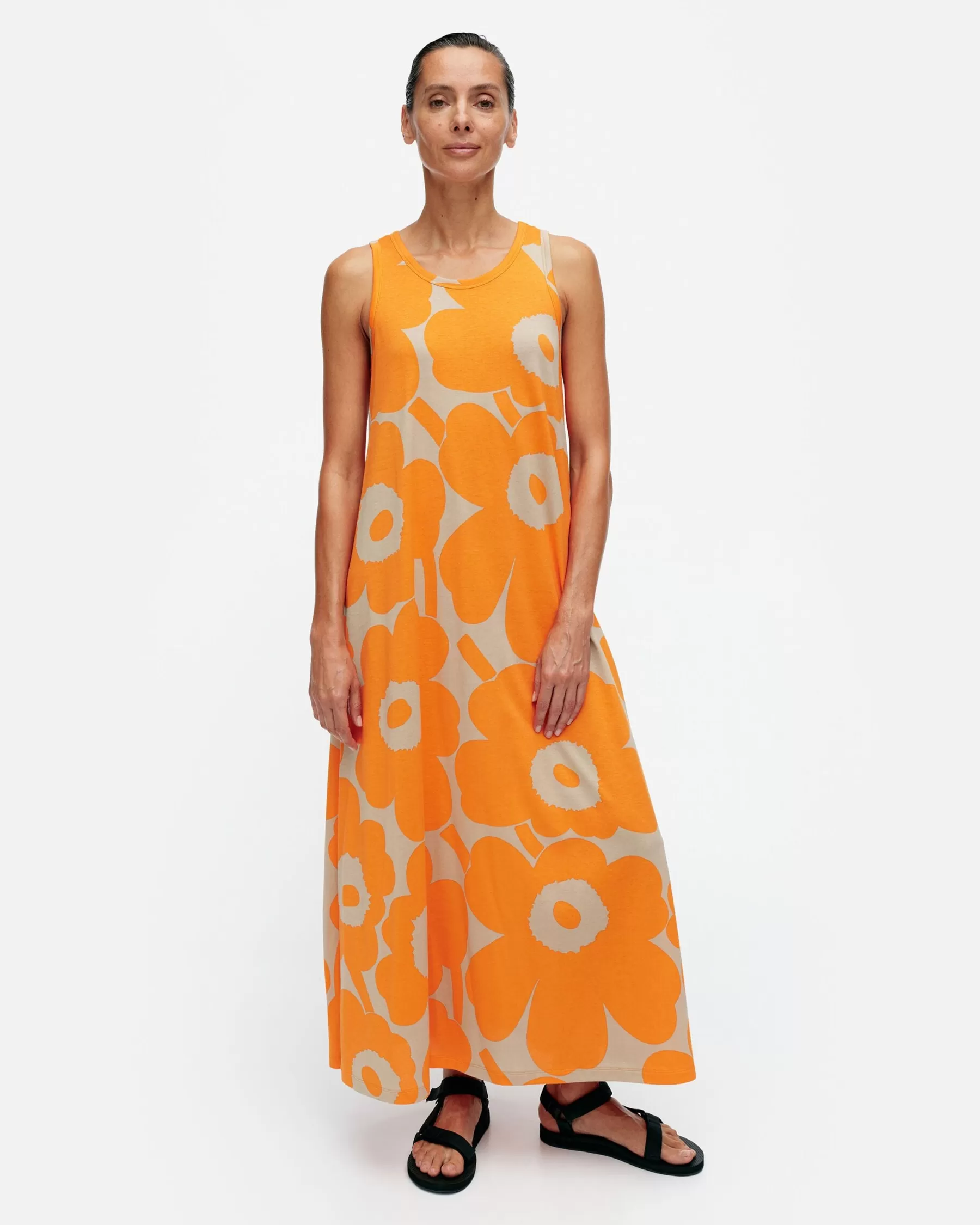 Discount Marimekko Liplatus Unikko Trikoomekko