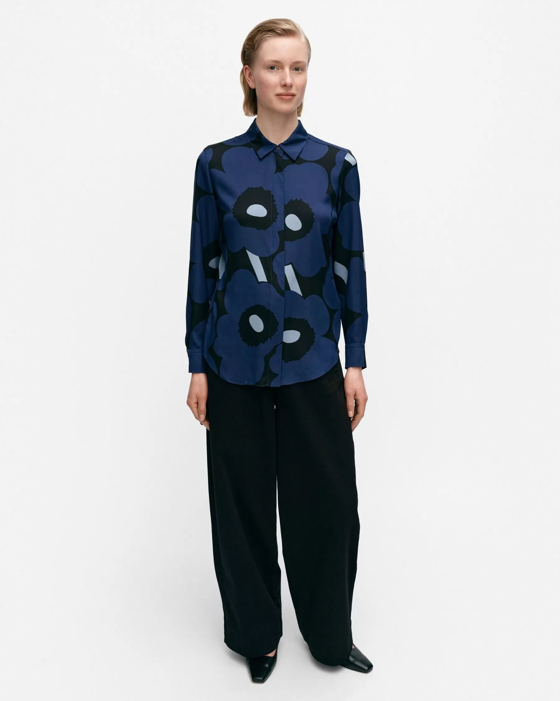 Clearance Marimekko Maija Unikko Silkkipaita