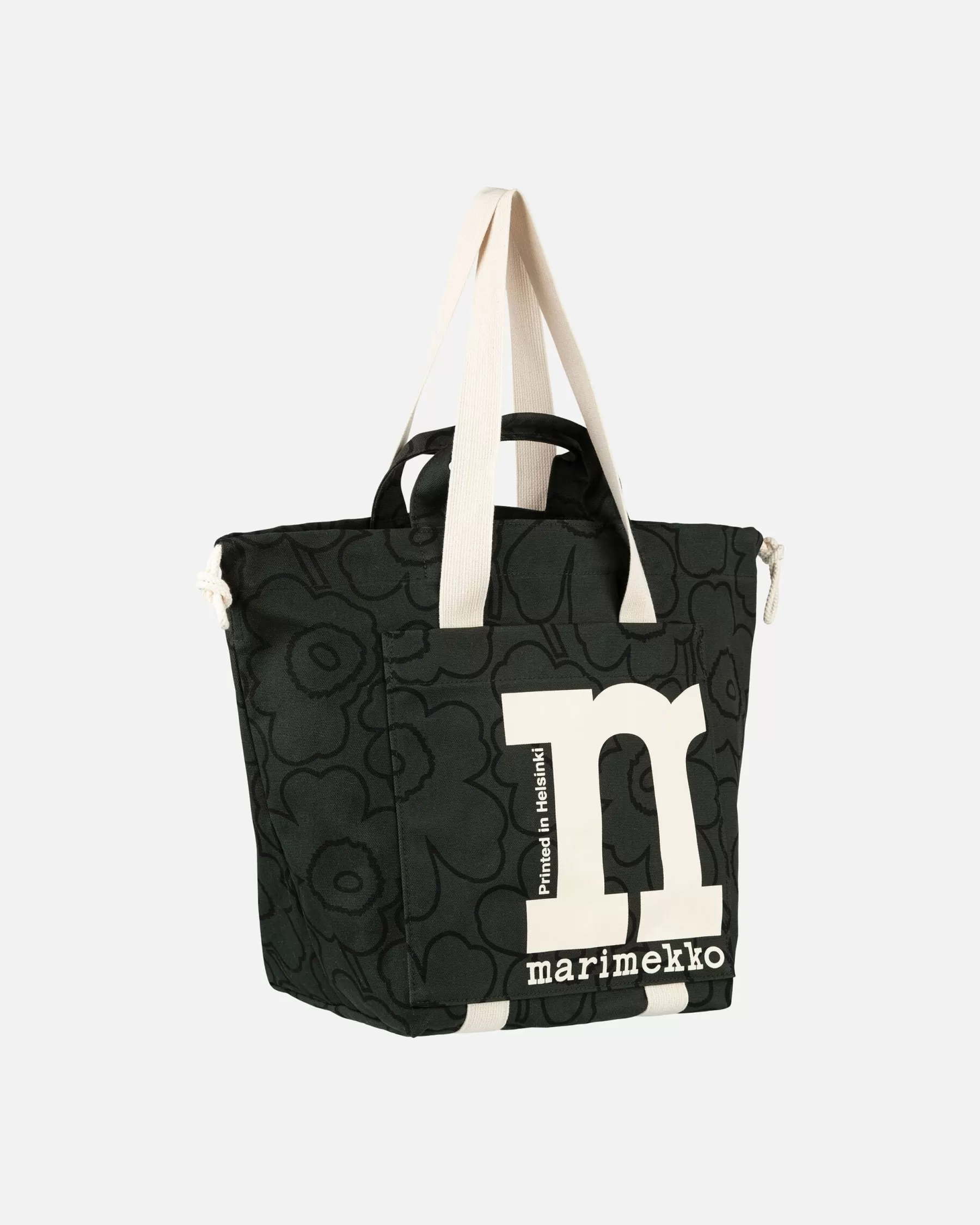 Best Sale Marimekko Mono City Tote Piirto Unikko Olkalaukku